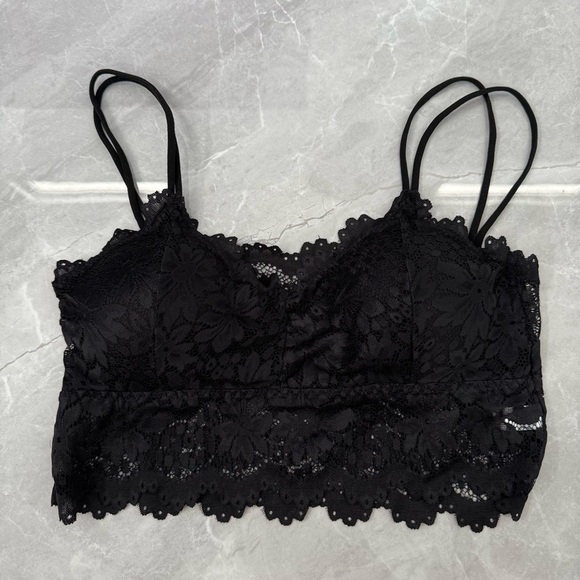 NWOT Women’s Floral Lace Wireless Bralettes With Removable Pads 34D 36C 38A 38B - Picture 3 of 16
